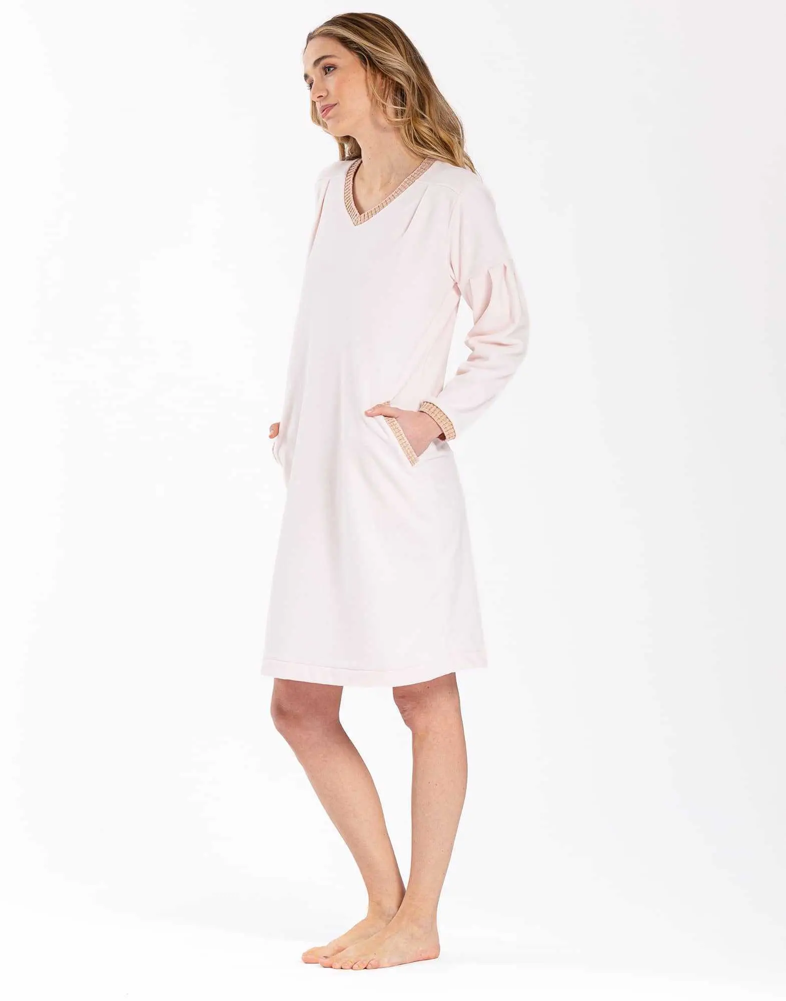 Cotton Sleepshirt Comfy Rosewood Lingerie Le Chat