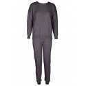 Ensemble homewear 100% cachemire Gris anthracite - Lingerie Le Chat