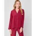 Silk pyjamas 206 Grape