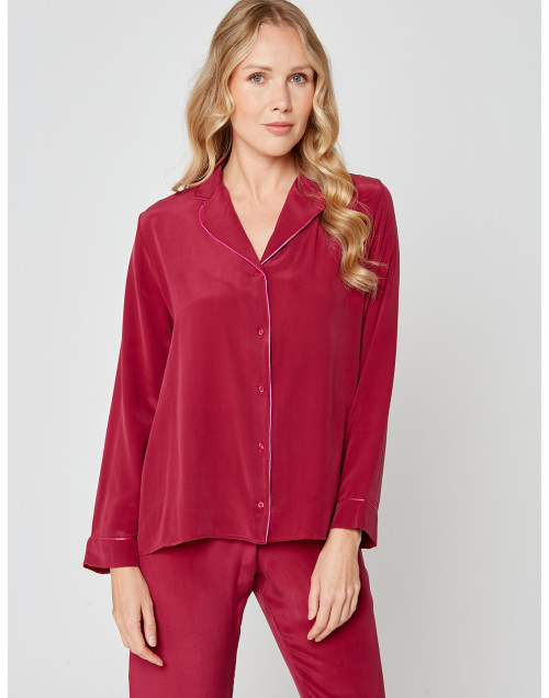 Pyjama soie 206 Raisin