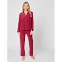 Silk pyjamas 206 Grape