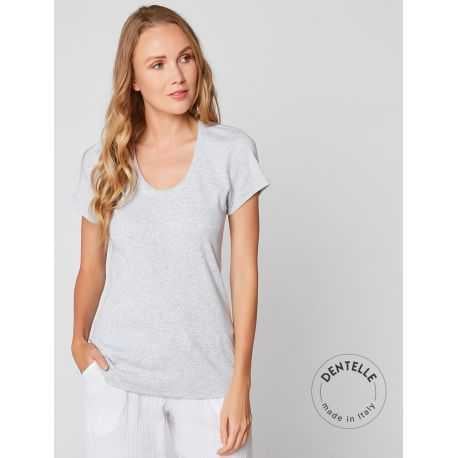 Tee-shirt • Essentiel E31A • Gris chiné