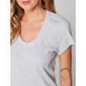 Tee-shirt • Essentiel E31A • Gris chiné