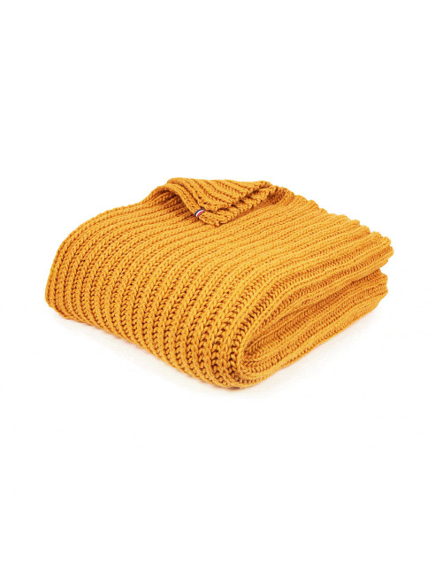 Chunky knit plaid sunshine | Lingerie le Chat