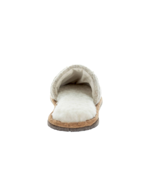 Eco-friendly slippers in natural