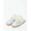 Wool mules ESSENTIEL H98A silver