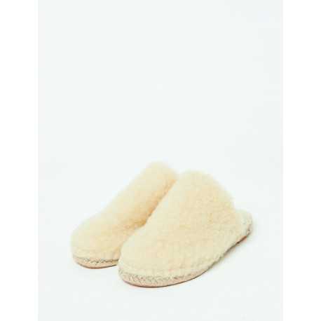 Wool mules ESSENTIEL H98A natural