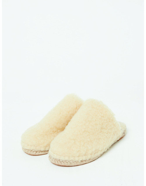 Wool mules ESSENTIEL H98A natural