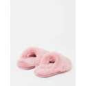 Fleece mules ESSENTIEL H97A pink | Lingerie le Chat