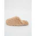 Fleece mules ESSENTIEL H97A nougat