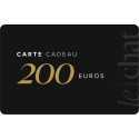 CARTE CADEAU DE 200€