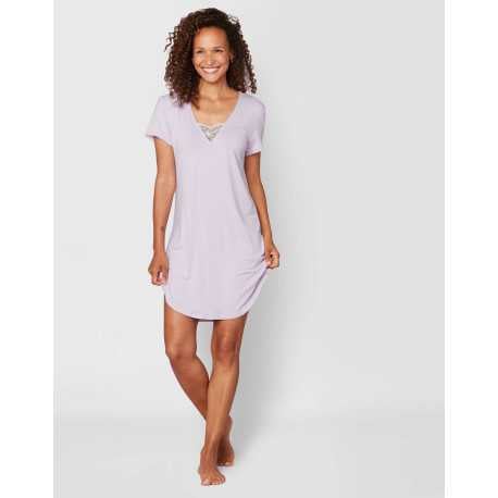 Nightdress ANAE 501 violet