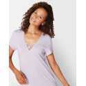 Nightdress ANAE 501 violet