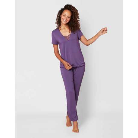 Pyjama ANAE 502 myrtille