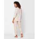 Cropped viscose pyjamas FANCY 506, multi-colour