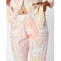 Cropped viscose pyjamas FANCY 506, multi-colour