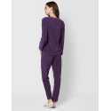 Terry-cloth tracksuit CASSANDRE 502 blueberry