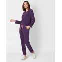 Terry-cloth tracksuit CASSANDRE 502 blueberry