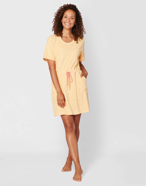 Terry-cloth dress CASSANDRE 540 honey