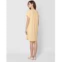 Kaftan in cotton modal CASSANDRE 541 honey