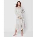 Terry-cloth bathrobe CASSANDRE 560 grey