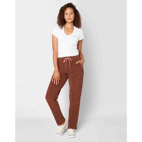 Pantalon en bouclette éponge CASSANDRE 580 choco