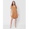 Chemise de nuit en coton modal CASAMANCE 501 caramel