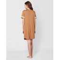 Chemise de nuit en coton modal CASAMANCE 501 caramel