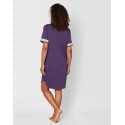 Nightdress in cotton modal CASAMANCE 501 blueberry