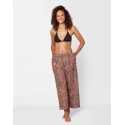 Cropped, patterned trousers in KALAHARI 580 caramel