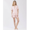 Short cotton pyjamas FANCY 500 in rose