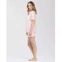 Pyjama short en coton FANCY 500 rose