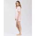 Short cotton pyjamas FANCY 500 in rose