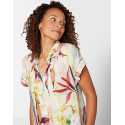 Patterned nightshirt in ECOVERO™  viscose TULUM 505, multicolour