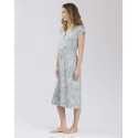 Robe en viscose imprimée COACHELLA 540 bambou