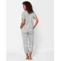 Patterned cropped pyjamas in viscose-elastane COACHELLA 502 bamboo