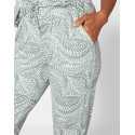 Patterned cropped pyjamas in viscose-elastane COACHELLA 502 bamboo