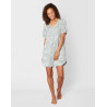 Patterned nightdress in viscose-elastane COACHELLA 501 bamboo