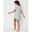 Patterned nightdress in viscose-elastane COACHELLA 501 bamboo