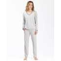 Jersey fabric pyjamas FOREVER 602 grey| Lingerie le Chat