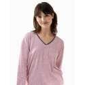 Jersey fabric pyjamas FOREVER 602 pink