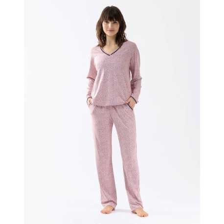 Jersey fabric pyjamas FOREVER 602 pink