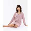 Jersey fabric nightdress FOREVER 601 pink| Lingerie le Chat