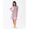 Chemise de nuit en jersey rose FOREVER 601 rose