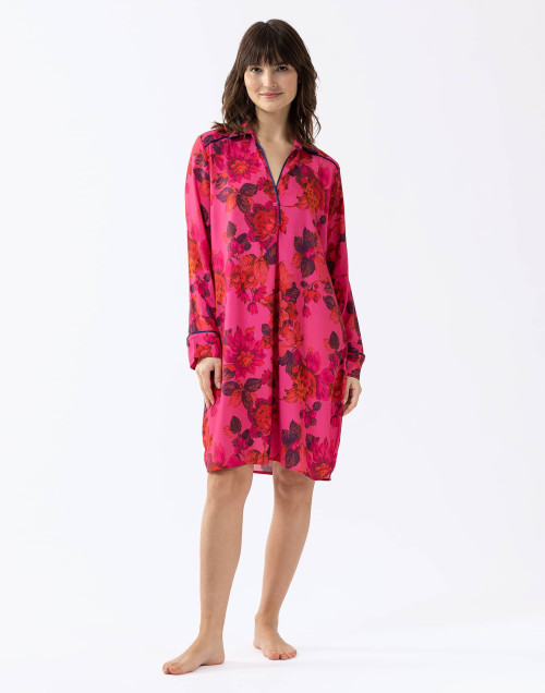 Nightshirt TESS 605 100% viscose multicolour print