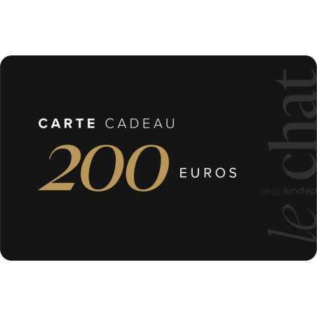 CARTE CADEAU DE 200€