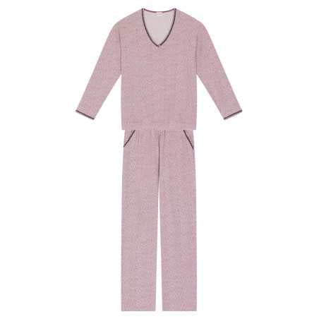 Jersey fabric pyjamas FOREVER 602 pink