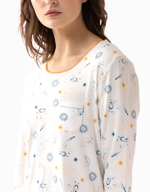 Cotton sleepshirt CÉLESTE 601 ecru