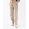 Pantalon en maille tricot lurex FRILEUSE 680 beige