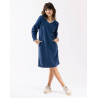 Chemise de nuit COMFY 601 bleu